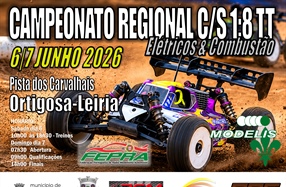 3ª Prova Campeonato Regional Centro/Sul 1/8 TT 2026 (A e B) - Elétricos & Combustão